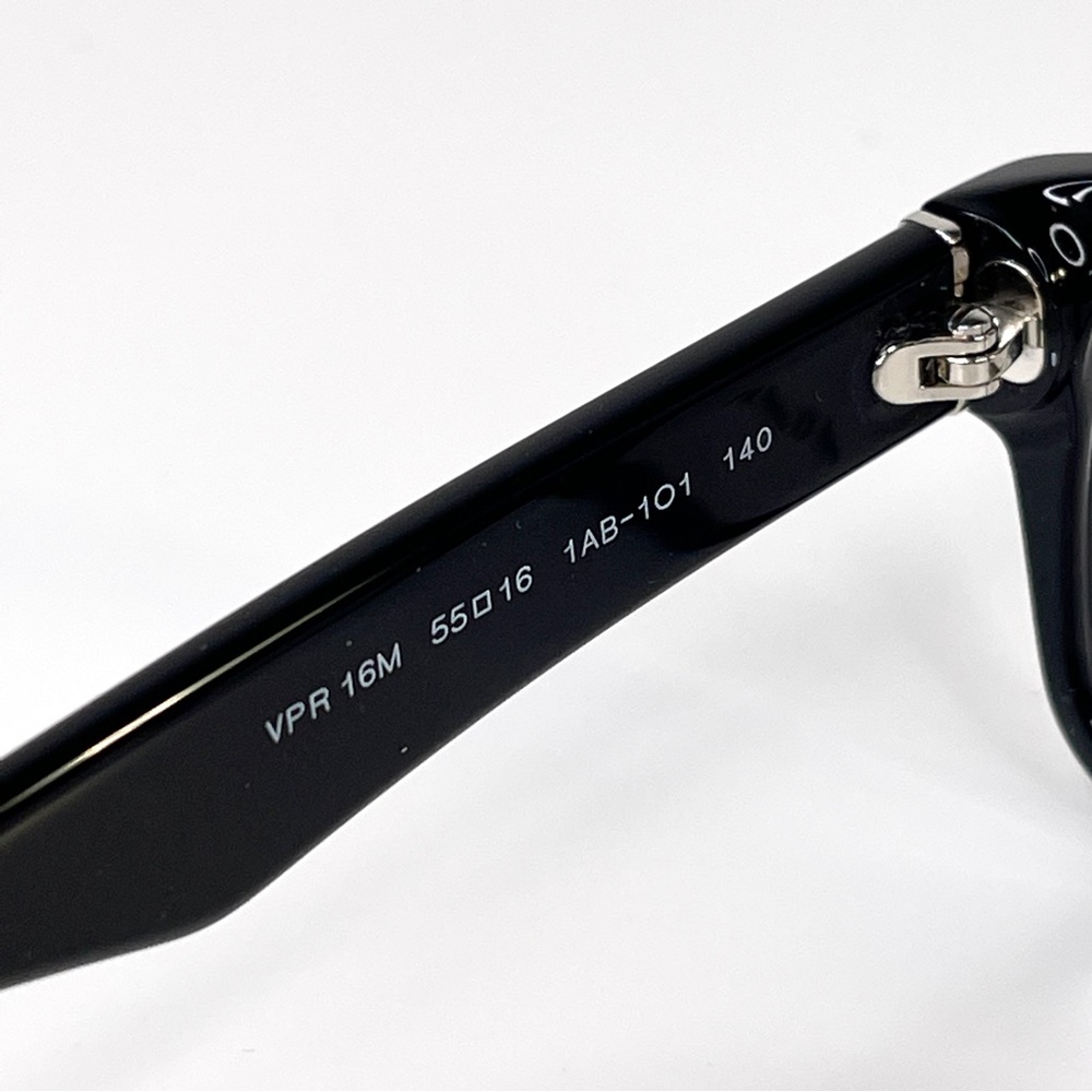 PRADA 55mm Rectangular Optical Glasses Black NEW … - image 11